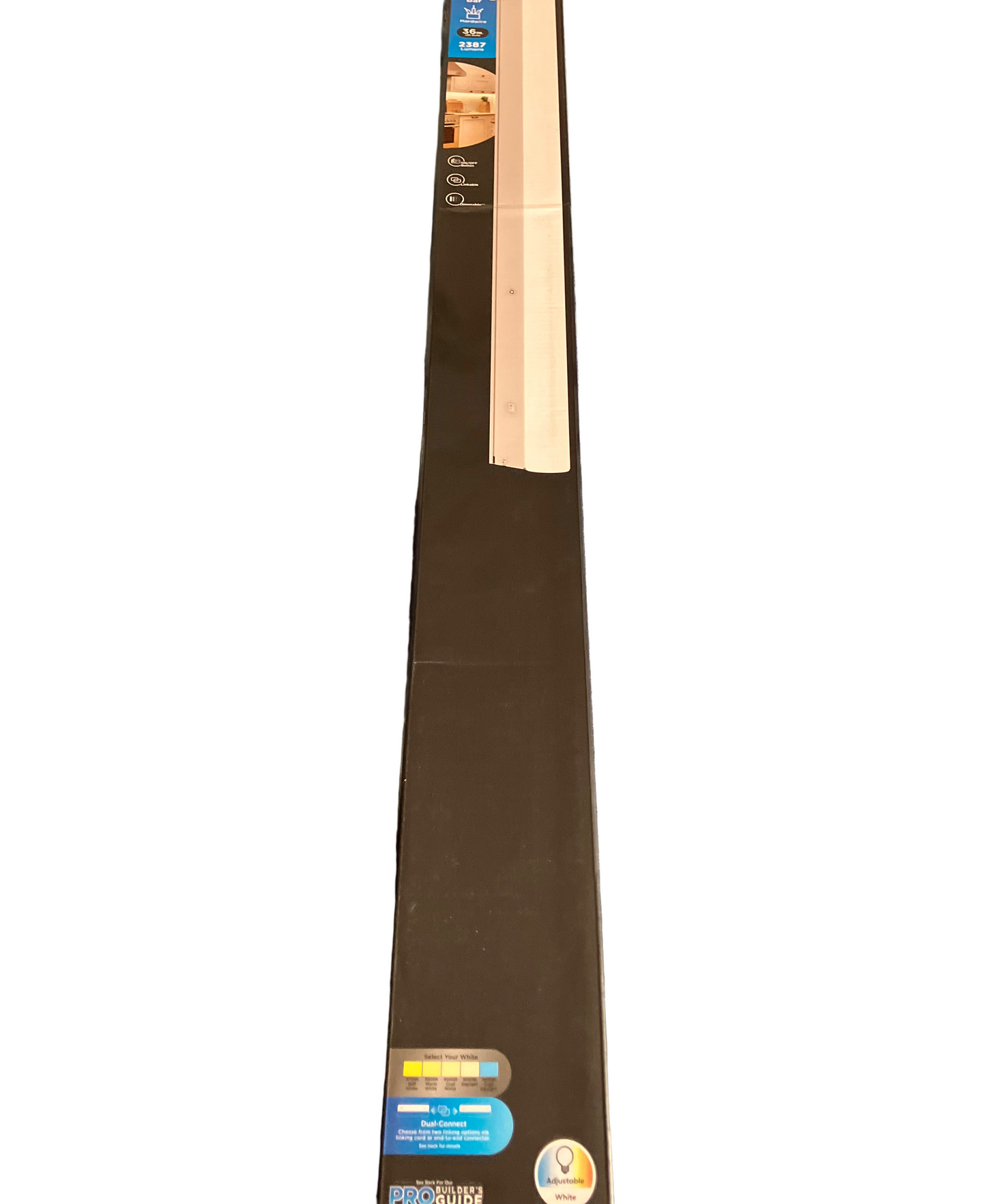 Used Enbrighten 36 inch Hardwired Under Cabinet Lights, 2385 Lumens, Five White Settings from (2700K-6500K), Full Range Dimmable, Under Counter Light, Linkable Under Counter Lights for Kitchen